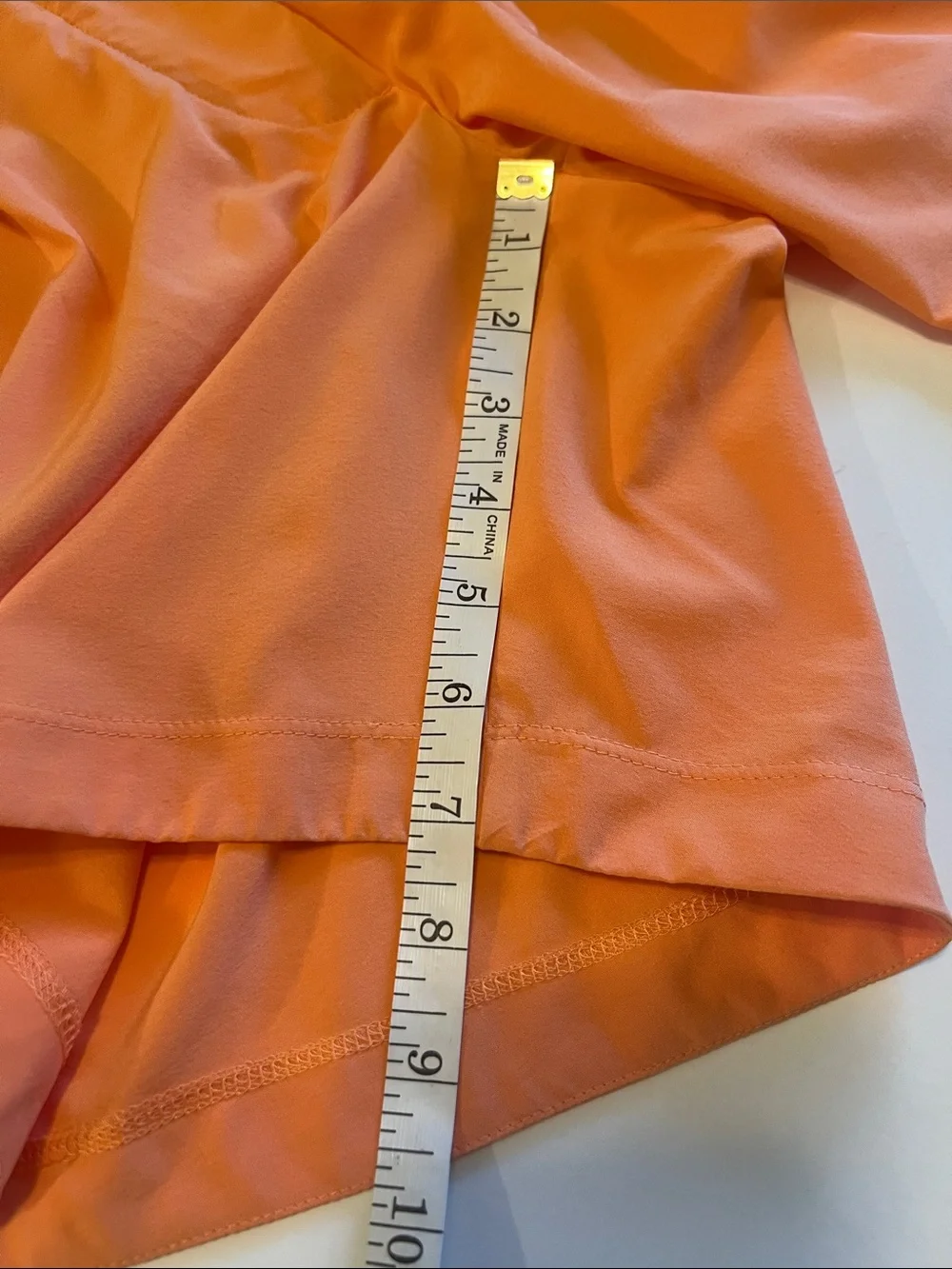 Nike Flex Ace Laser Orange Pleated Golf Shorts 10 M CI9833-871 TennisCore Preppy